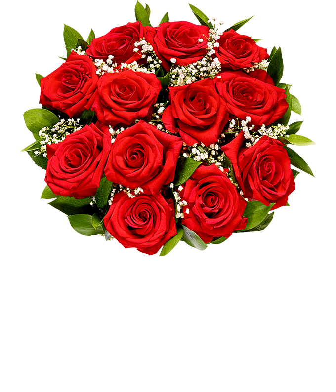One Dozen Long Stemmed Red Roses - Image 2