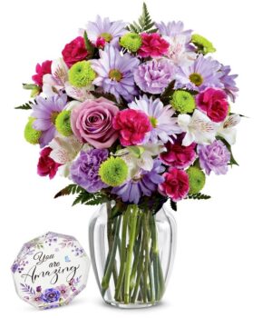 You're Amazing Sweet Lavender Bouquet
