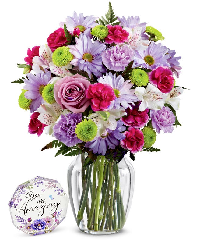 You're Amazing Sweet Lavender Bouquet