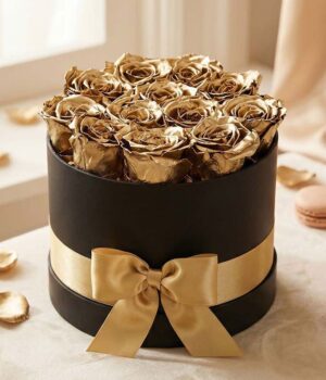 Luxury Gold Forever Roses