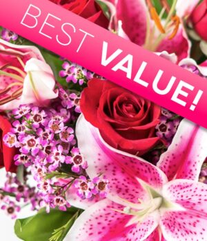 Florist Designed Valentine's Day Flower Arrangement