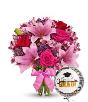 Rosy Celebration Bouquet