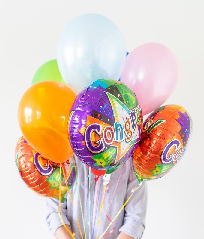 Congratulations Florist Designed Balloon Bouquet - Image 3