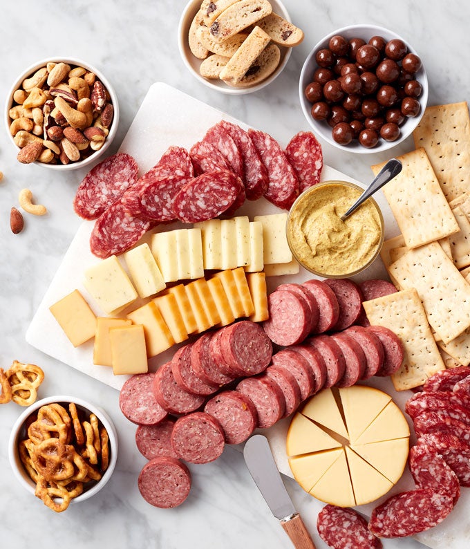 Deluxe Classic Charcuterie Gift Basket - Image 2
