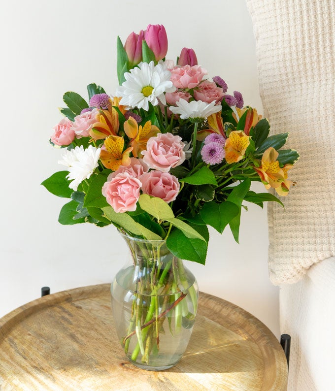 Spring Pastels Floral Bouquet - Image 3