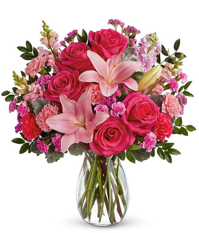 Pink Pearled Roses