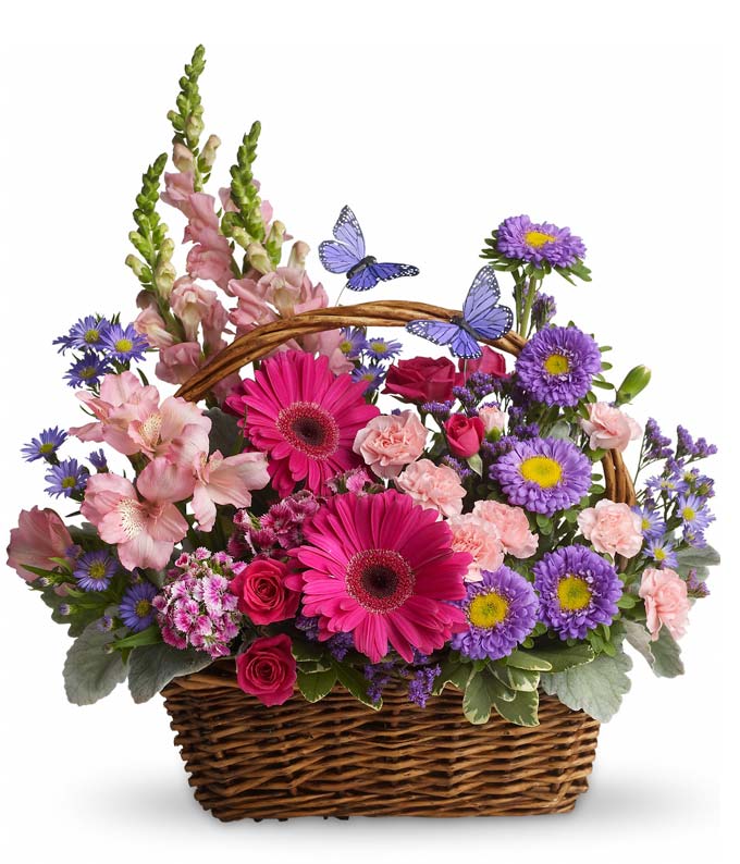 Country Basket Blooms