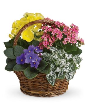 Spring Floral Basket