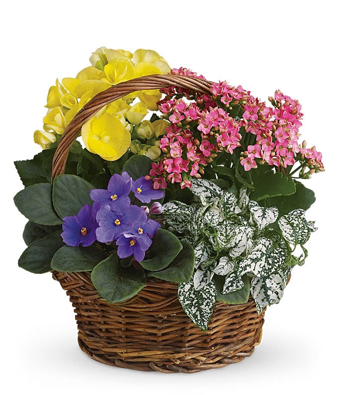 Spring Floral Basket