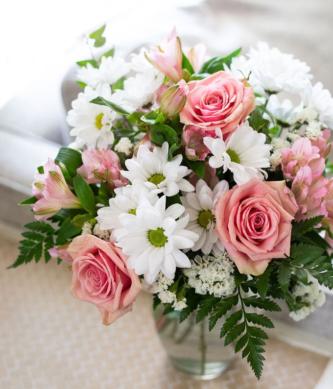 Pastel Daisy & Rose Delight - Image 3