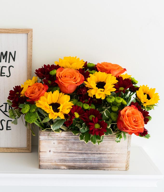 Butterscotch Blossoms Basket - Image 2