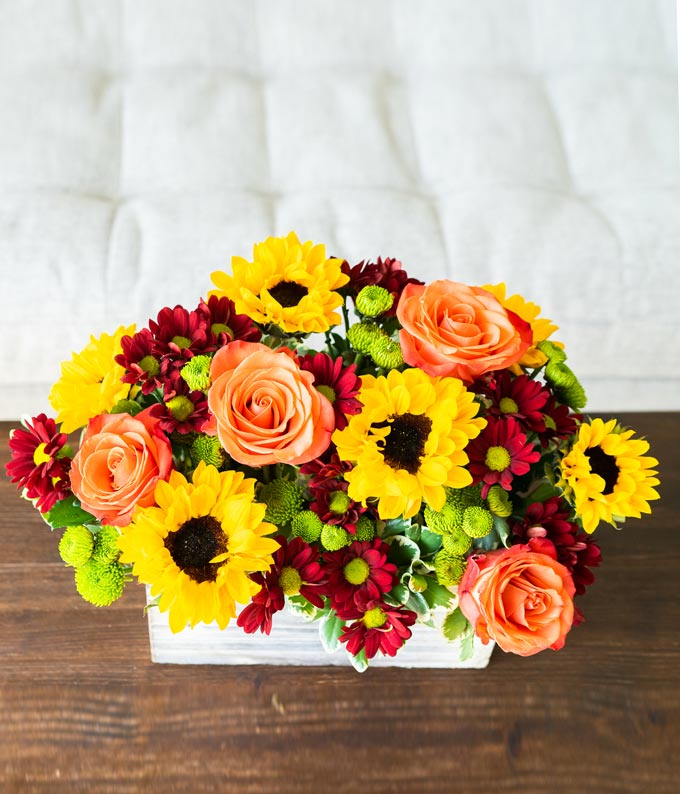 Butterscotch Blossoms Basket - Image 4