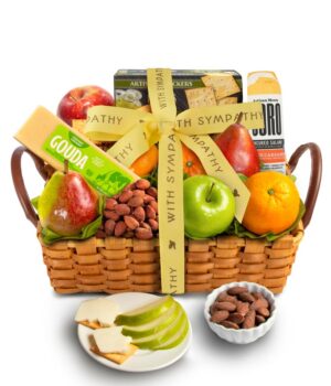 Salami & Cheese Sympathy Gift Basket
